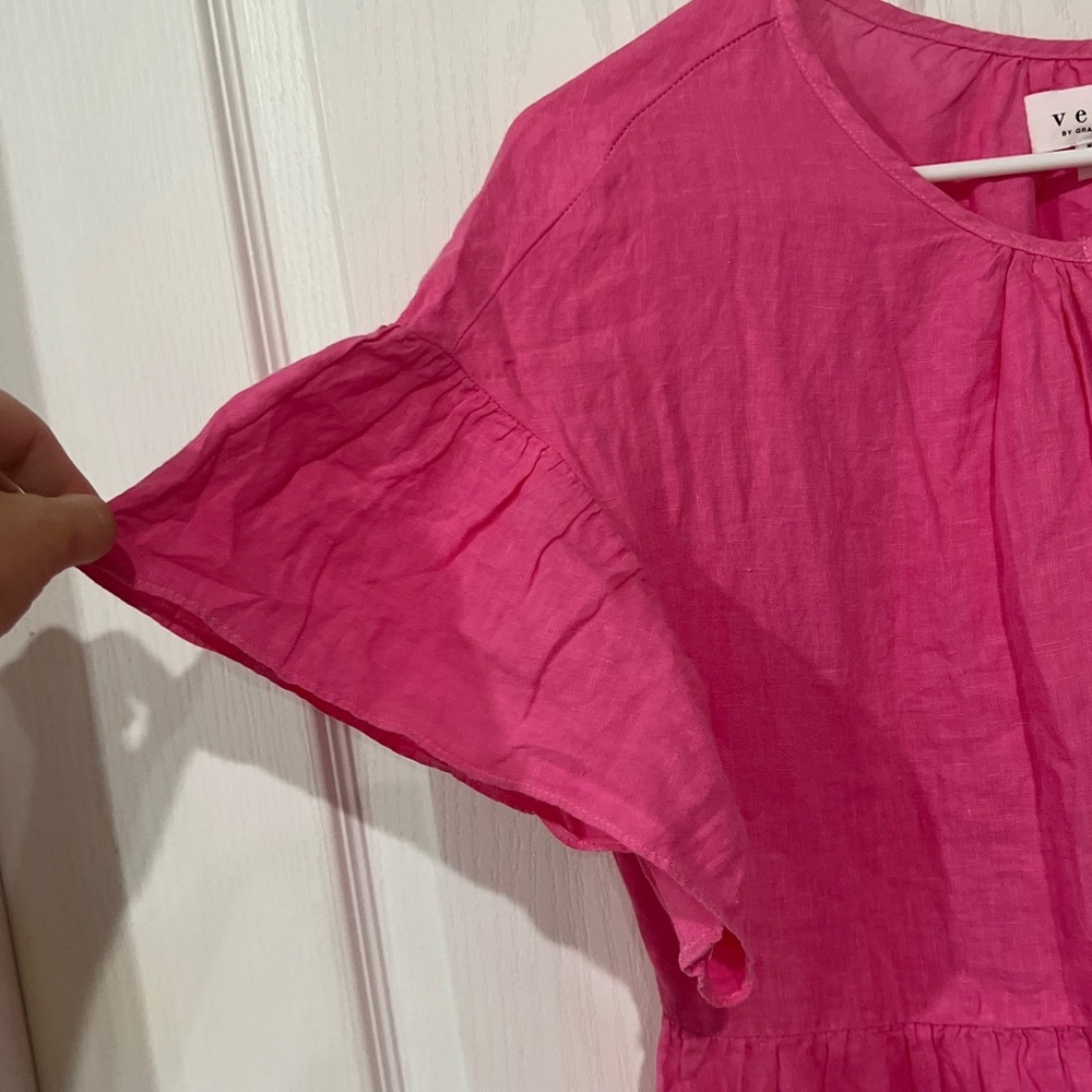 NWT Velvet by Graham and Spencer Pink Dress - Picture 4 of 13
